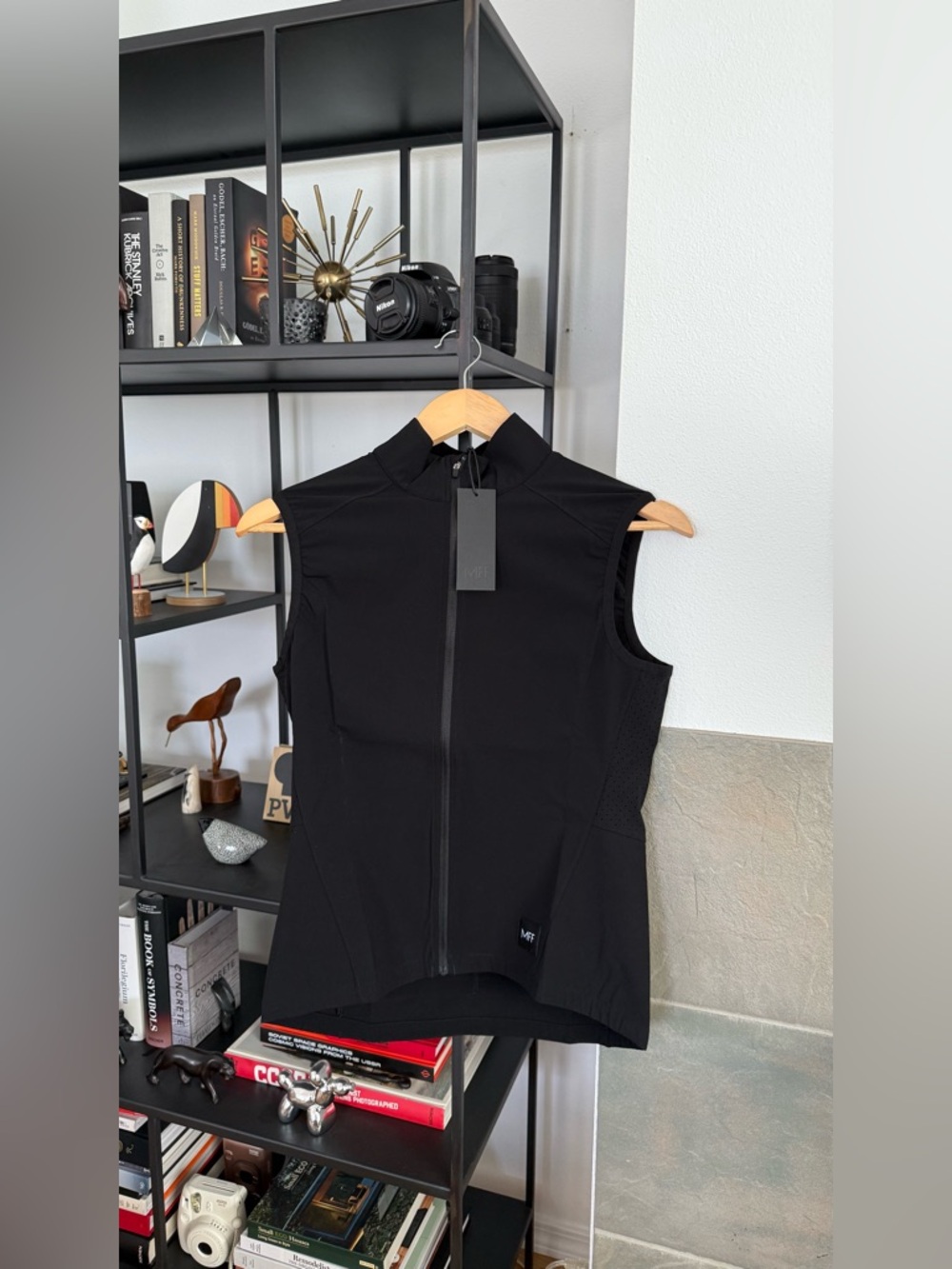 NWT Machines For Freedom The All Weather Vest Women's Medium Black